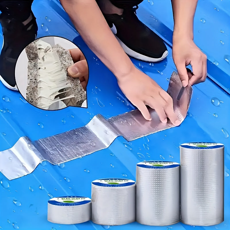 Waterproof Silver Butyl Tape - Foil Sealant All Kinds Of Leakage