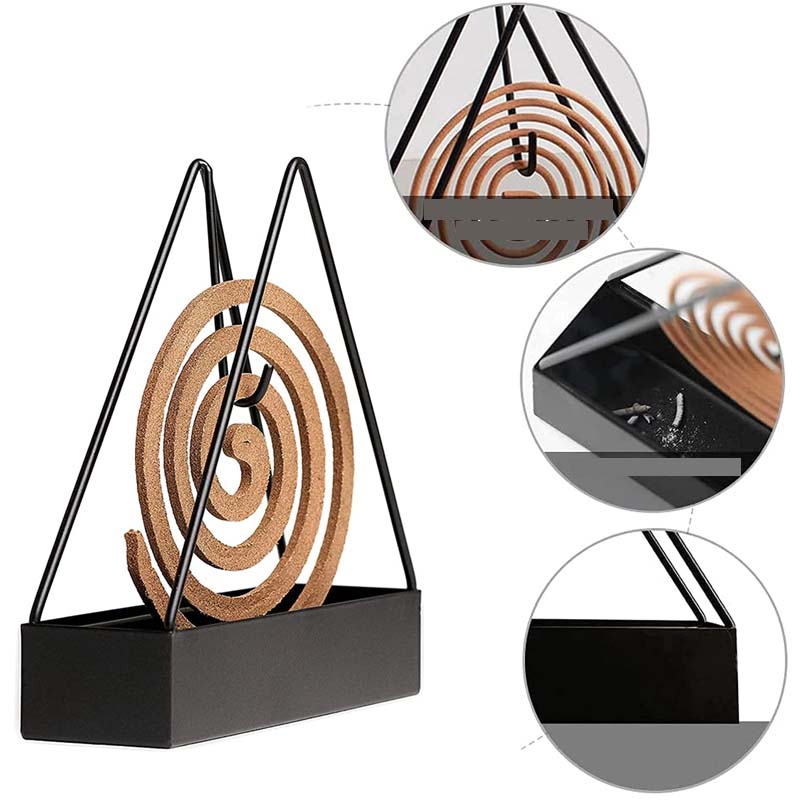 Metal Triangular Mosquito Coil Holder