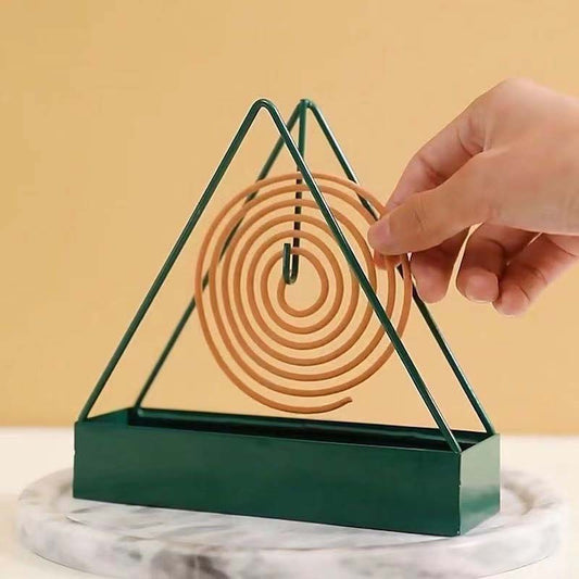 Metal Triangular Mosquito Coil Holder