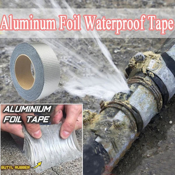 Aluminum Waterproof Silver Butyl Water Leakage Tape