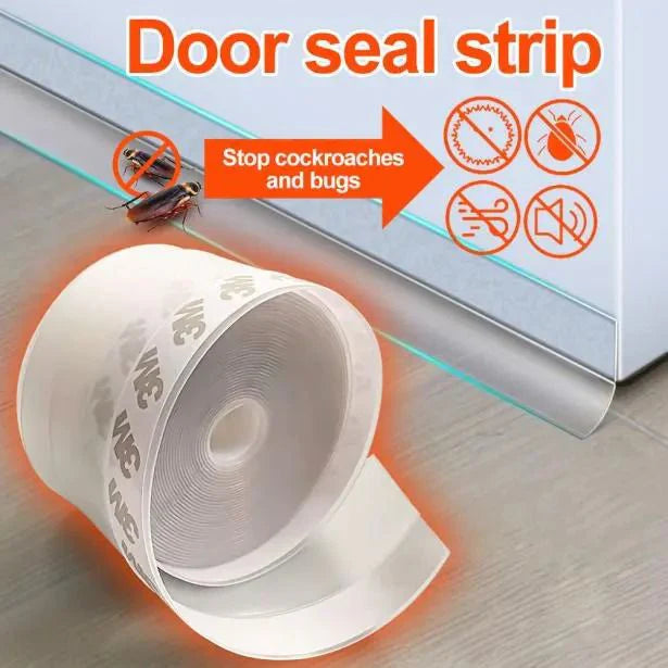 Self-Adhesive Bottom of Doors, Soundproof & Dustproof, Anti-Cold Windproof Tape