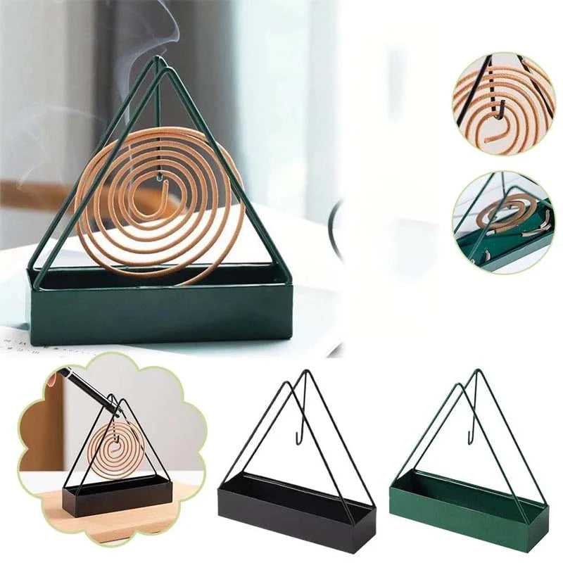 Metal Triangular Mosquito Coil Holder